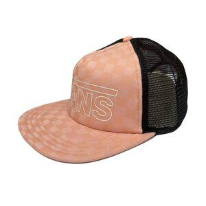 Vans Hat Trucker Cream Logo New With tags